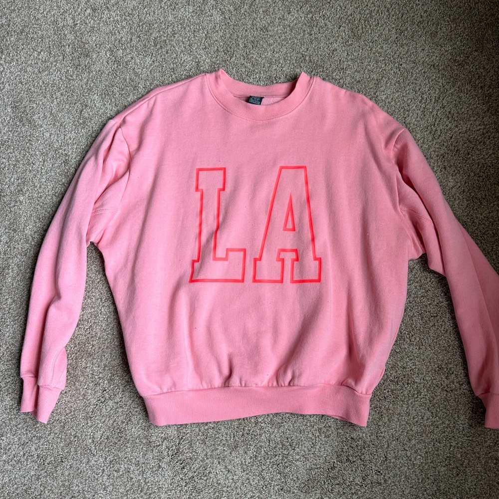 Oversized LA sweater